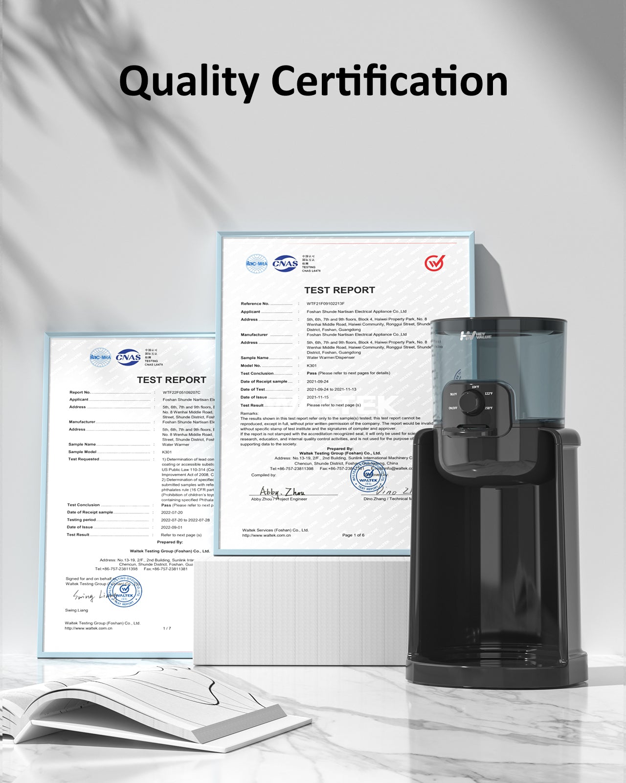 HEYVALUE Baby Bottle Warmer black