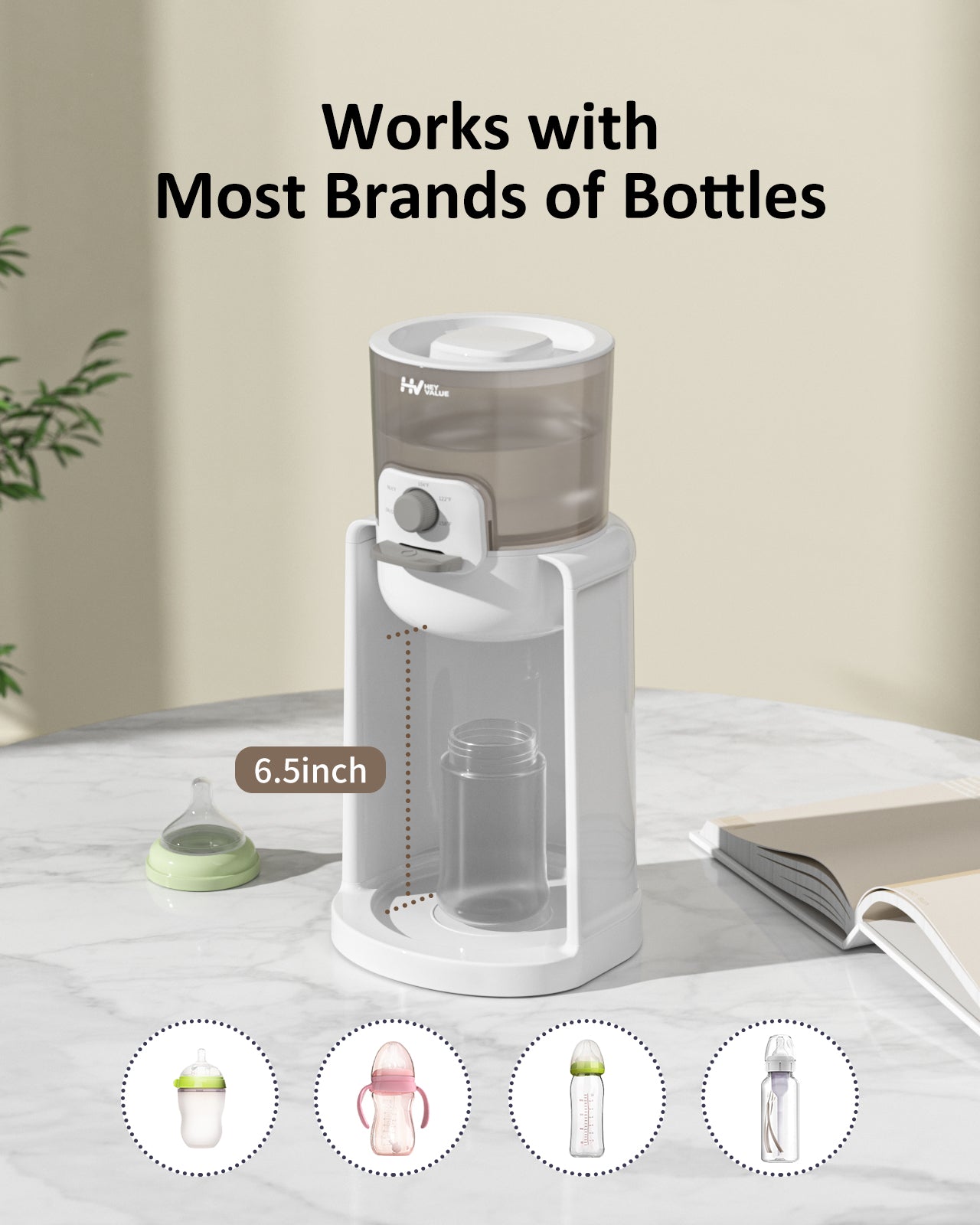HEYVALUE Baby Bottle Warmer