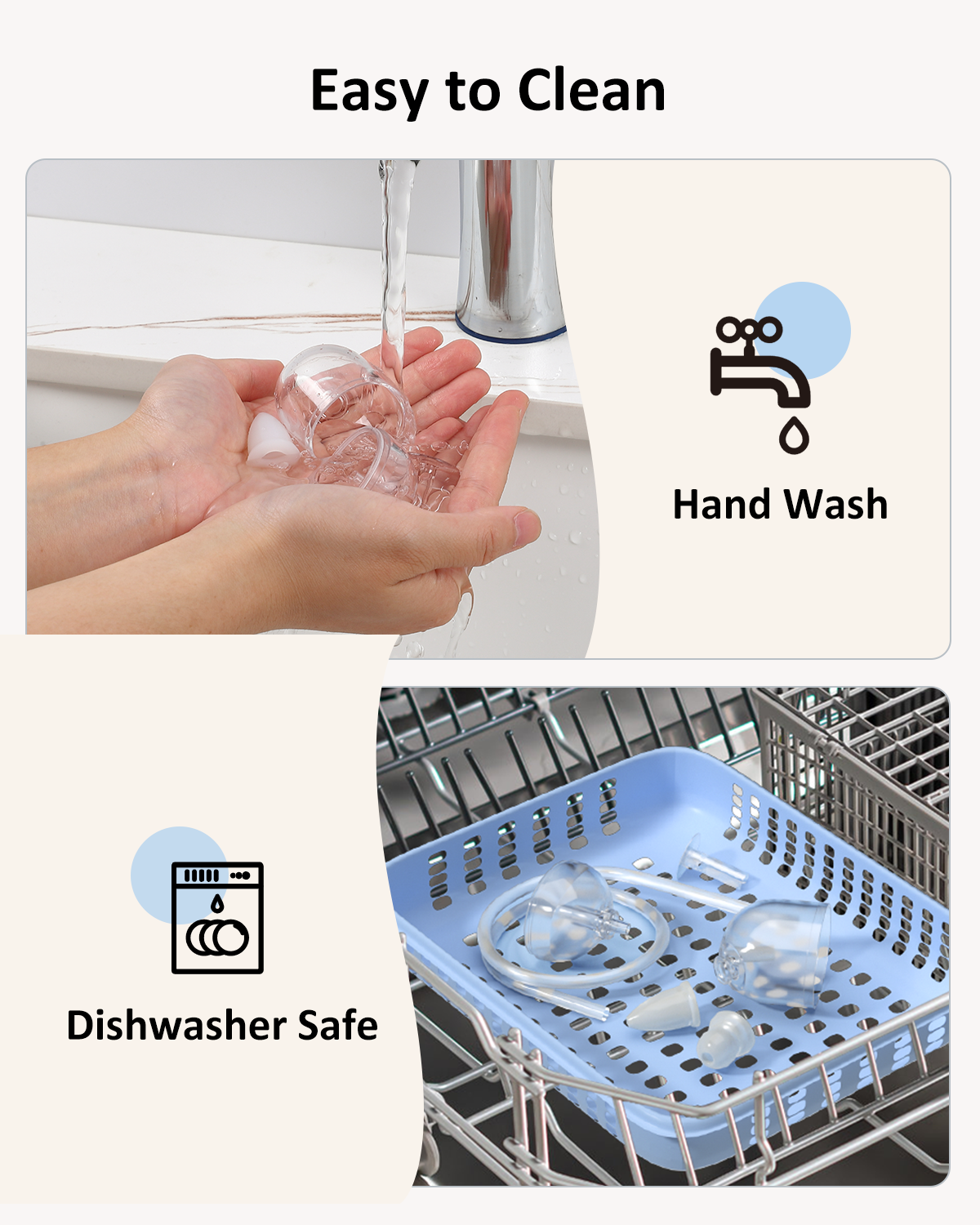 HEYVALUE Electric Nasal Aspirator Purple