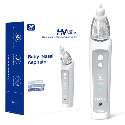 Baby Nasal Aspirator Nose Sucker for Baby echargeable with Music Function Adjustable Volume