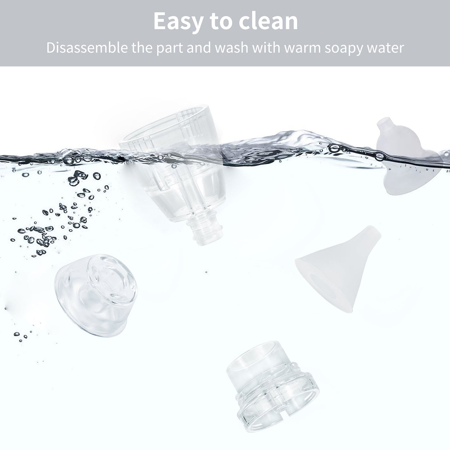 Baby Nasal Aspirator Nose Sucker for Baby echargeable with Music Function Adjustable Volume