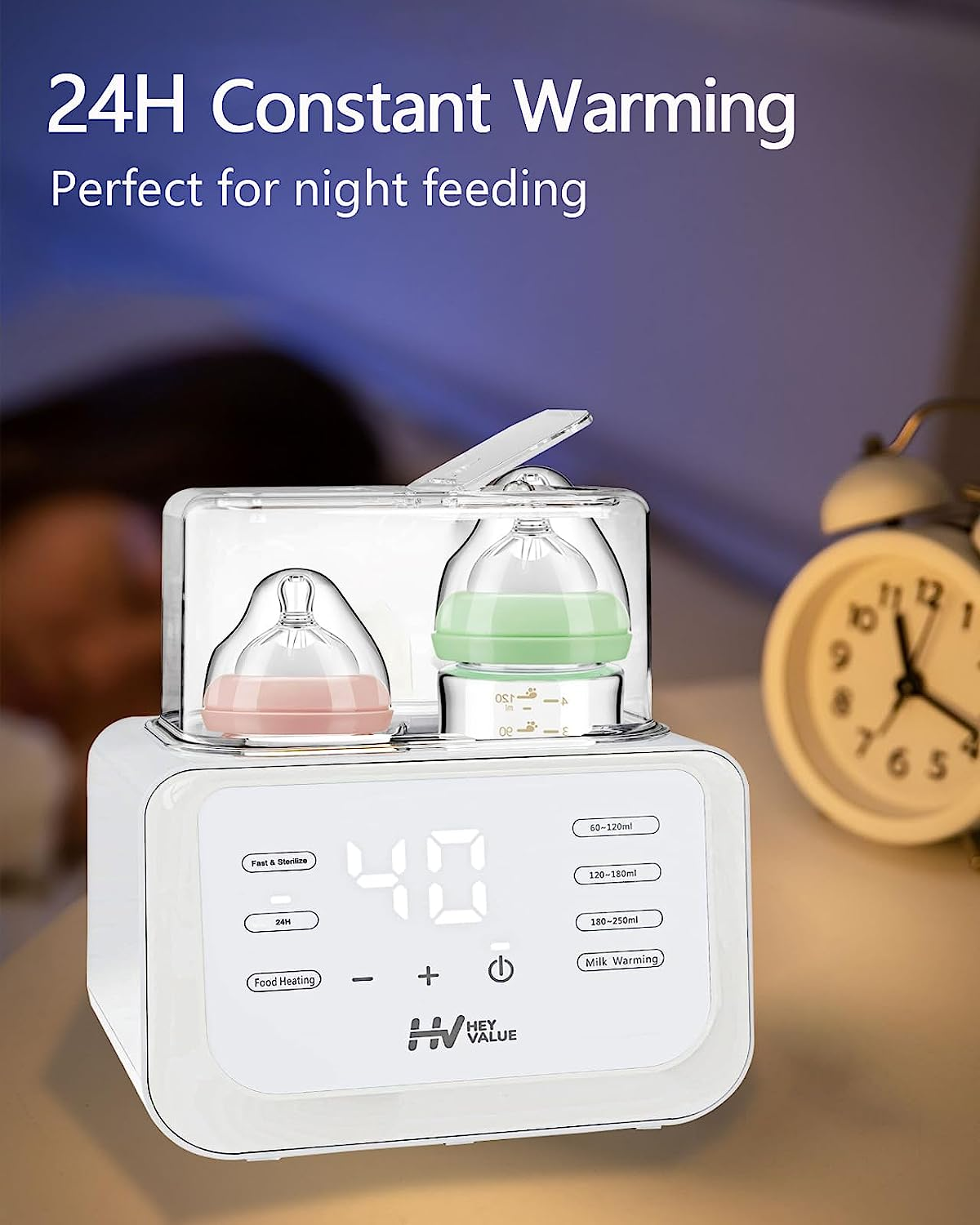 8in1 Fast Baby Bottle Warmer heyvalue