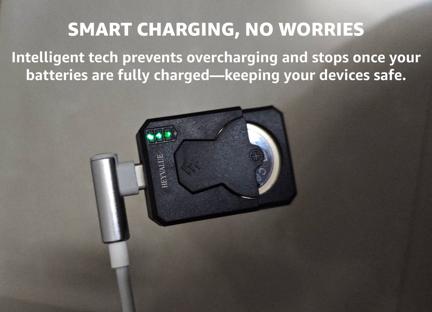 HEYVALUE Universal Battery Chargers, Multi-Device Charging Solution