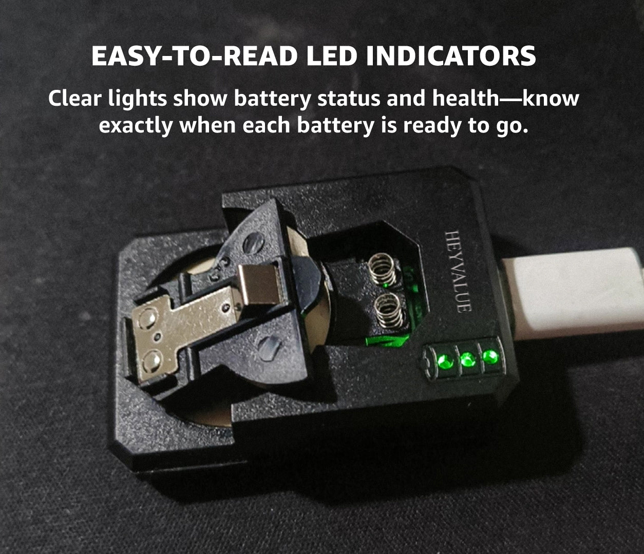 HEYVALUE Universal Battery Chargers, Multi-Device Charging Solution