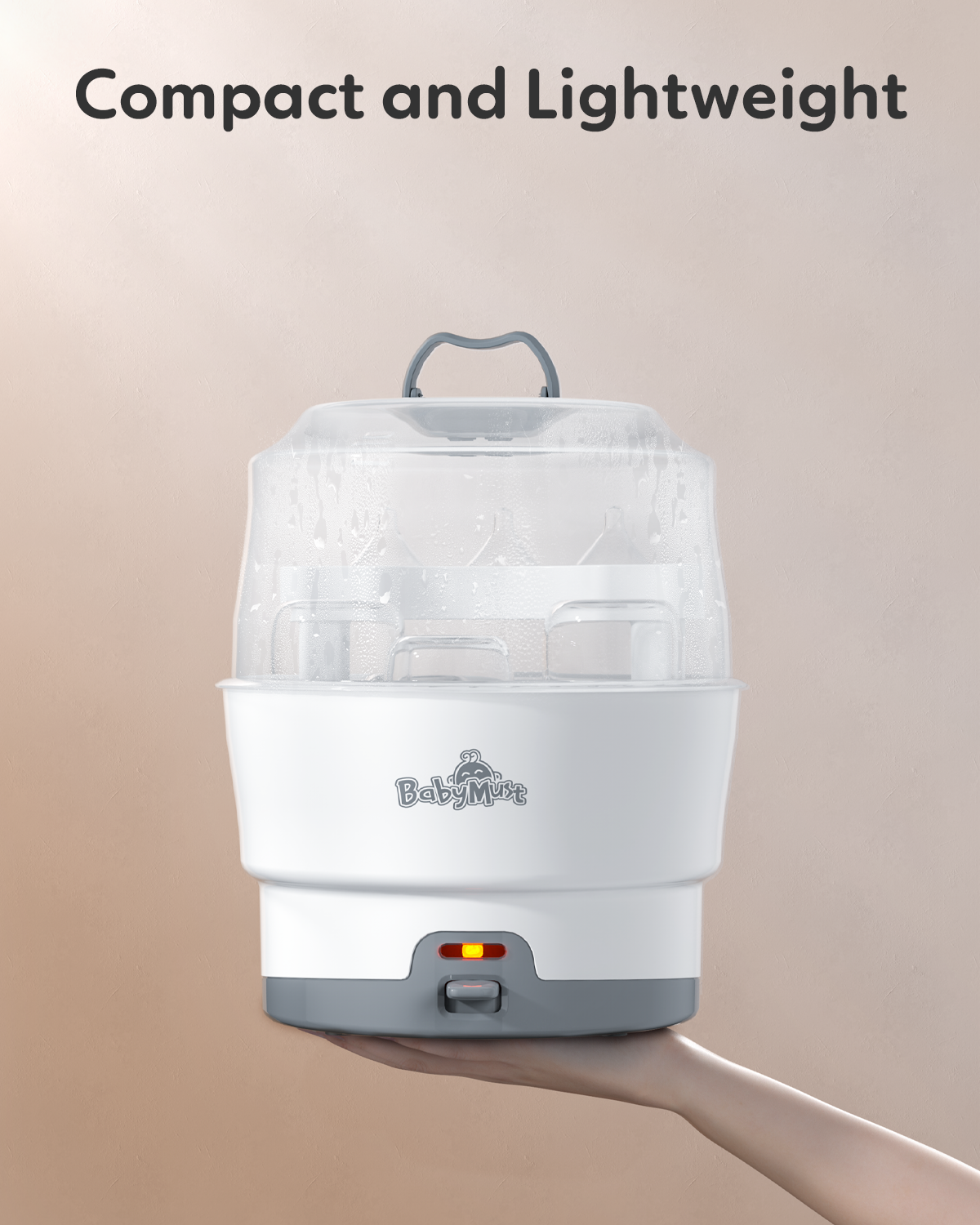 Compact best sale bottle sterilizer